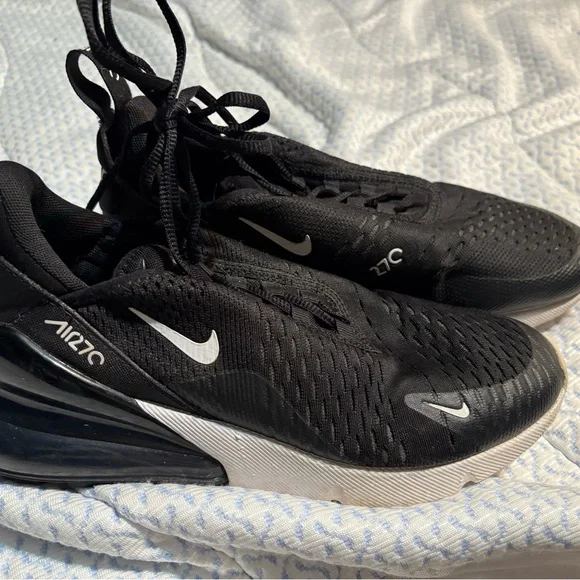 Nike | Shoes | Nike Air Max 27 Black And White Sneakers  display picture 2